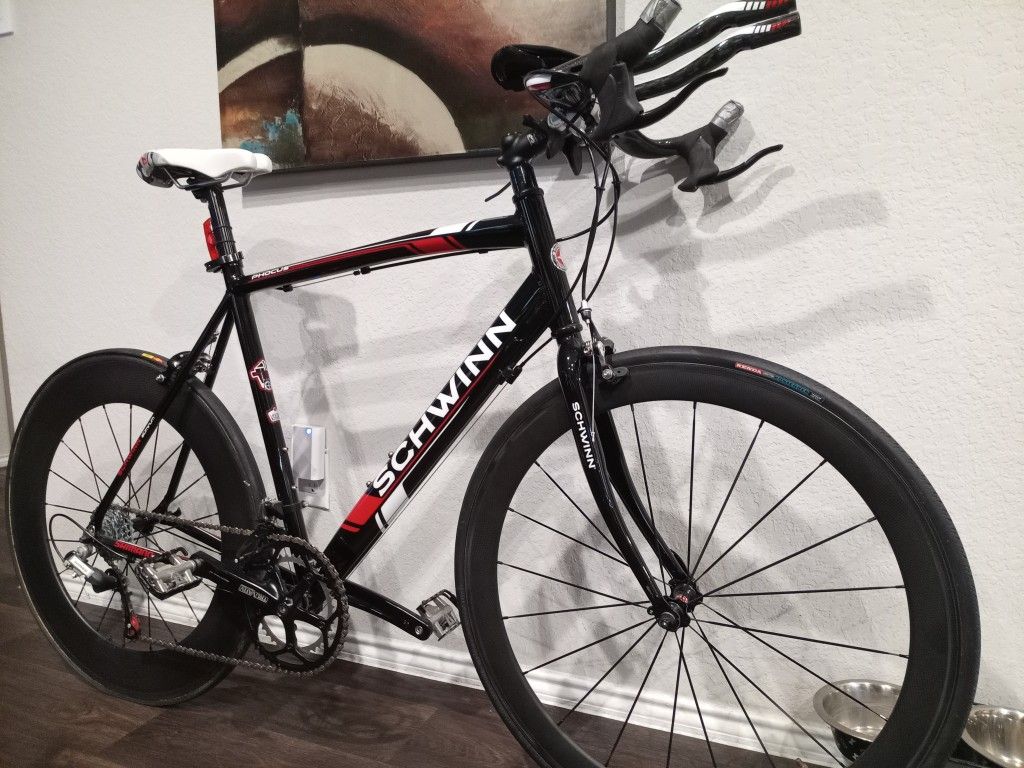 Custom Tri Bike Schwinn Phocus 54 Cm