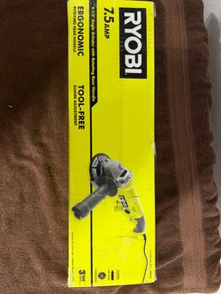 RYOBI 7.5 Amp 4-1/2" Corded Angle Grinder (AG454) - Open Box / New
