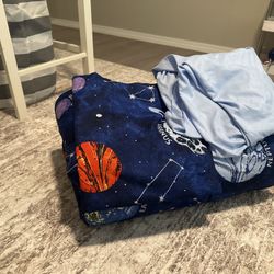 Glow In The Dark Space Bedding 