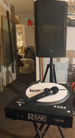 Speaker and usb turntable