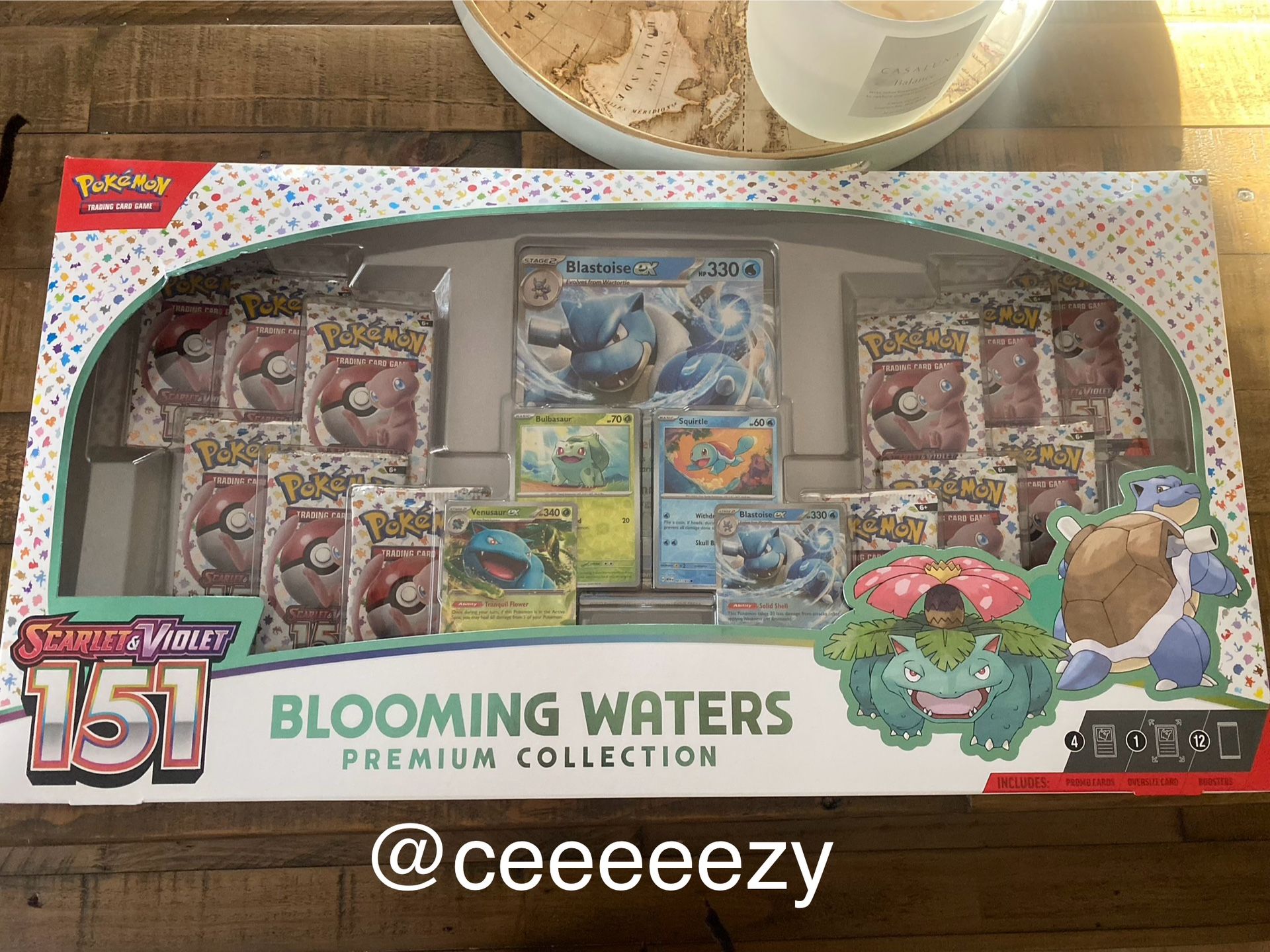 Pokemon 151 Blooming Waters Premium Collection