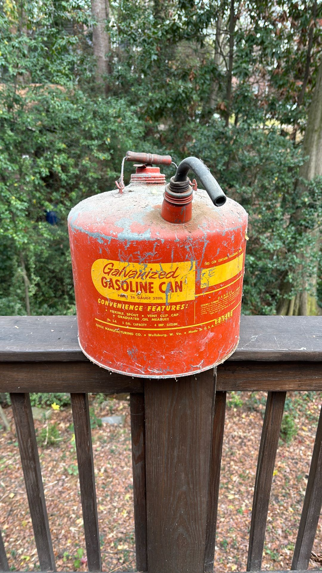 Vintage Gas Can