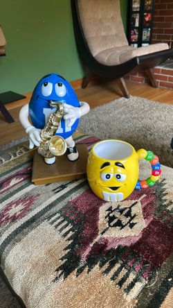 M&M Collectables Mug And Candy Dispenser