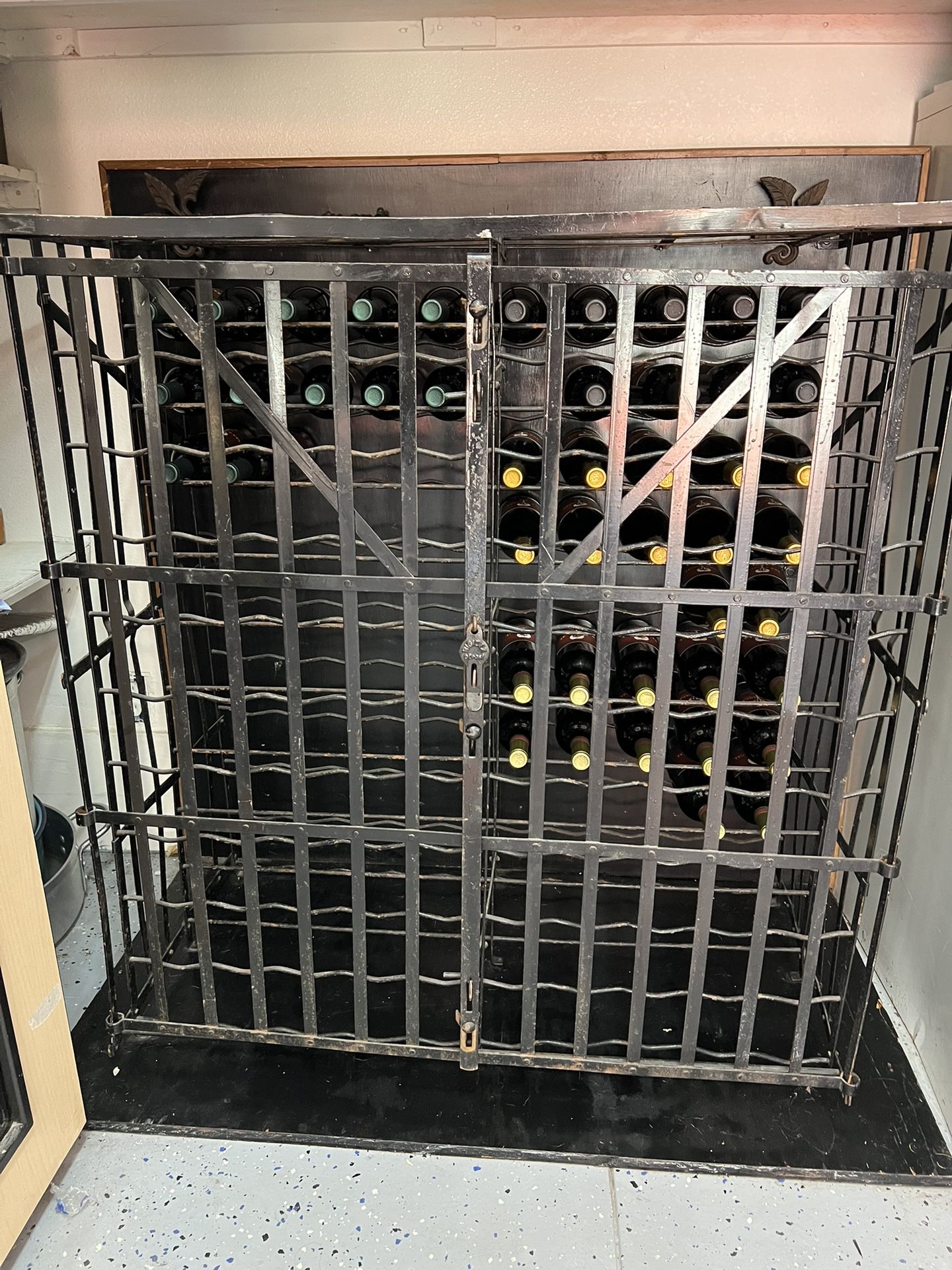 Rigidex Depose Antique French Wine Locker