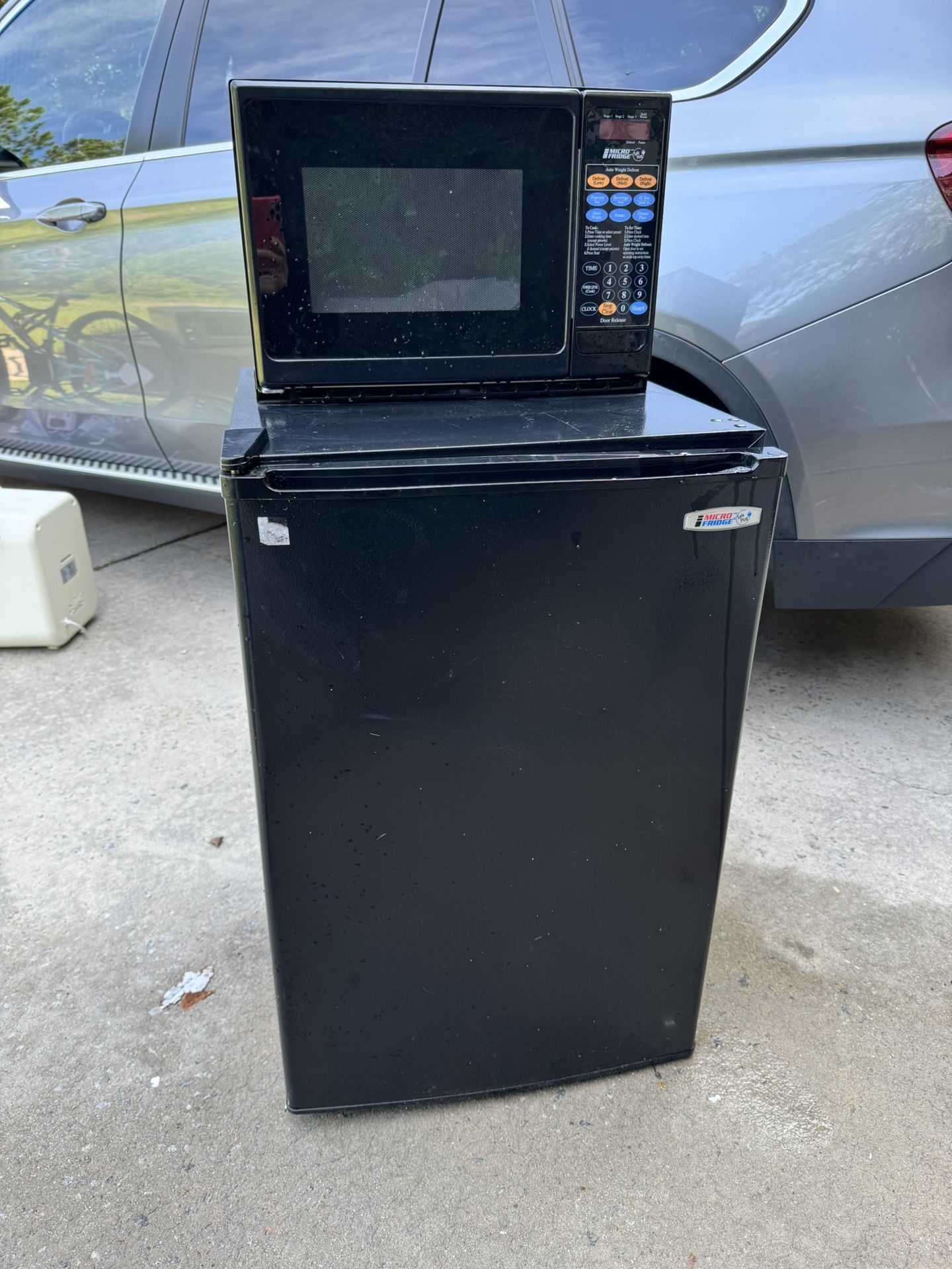 Mini Fridge Microwave Combo