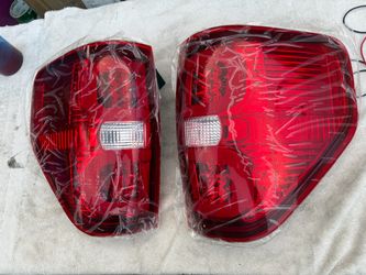 09-14 Ford F-150 Red LED Bar Tail Lights