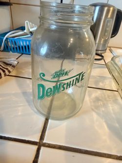 Vintage Mountain Dew jar