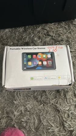 Portable wireless car stereo