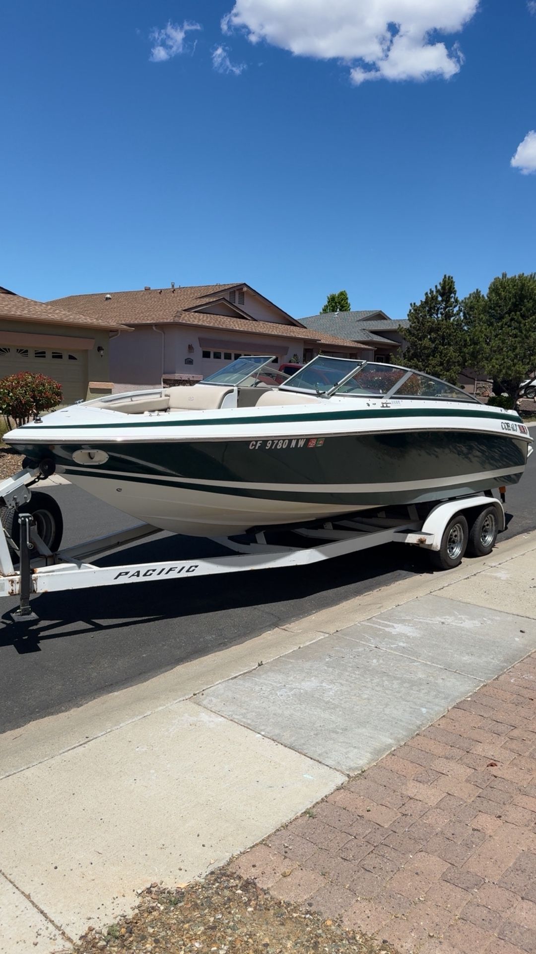 1997 Cobalt 232 low hours
