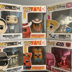 Funko Pop Lot (Disney, Marvel, Star Wars, The Office) MAKE OFFER
