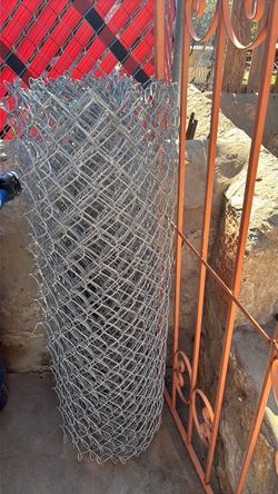 Chain link fence