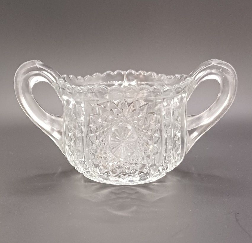 EAPG Antique Indiana Glass Sugar Bowl