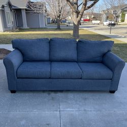 Beautiful Blue Couch 