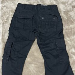 black cargo pants 