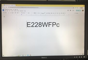 Dell E228WFPc 22” Widescreen LCD Monitor