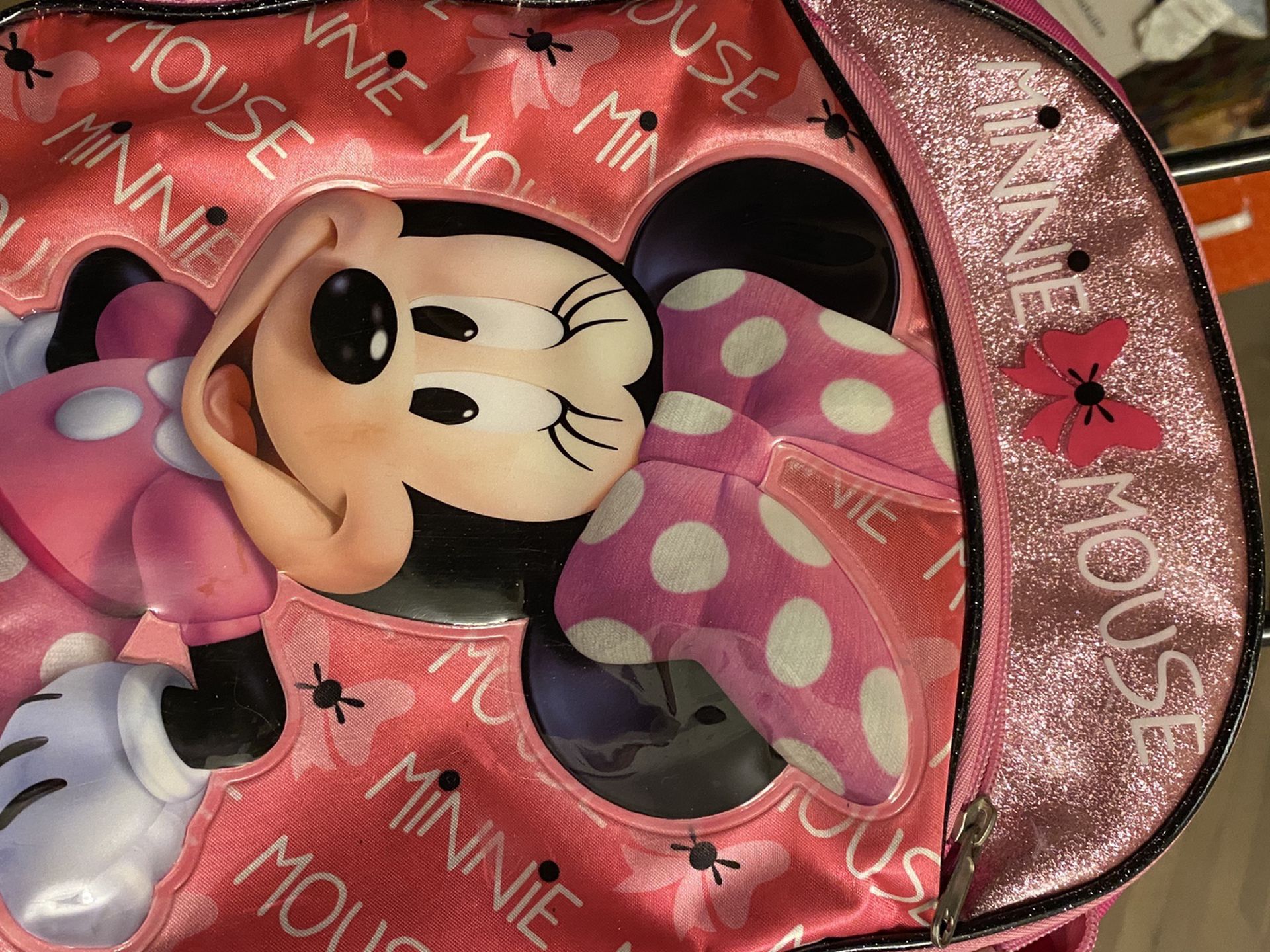 Minnie Mouse Rolling Bag