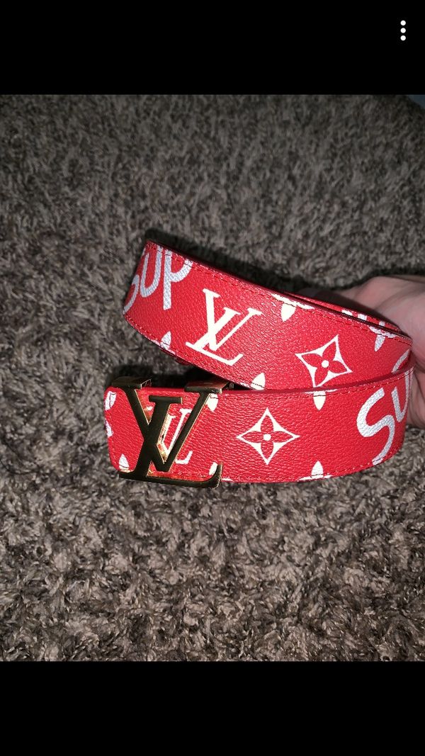 Supreme Louis Vuitton Belt for Sale in Brentwood, NC - OfferUp