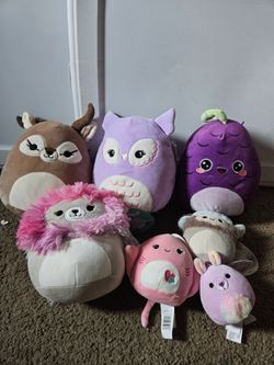 Squishmallow Plush Toy Lot Knott's Berry Farm Kellytoy