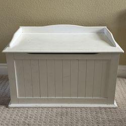White Toy Box