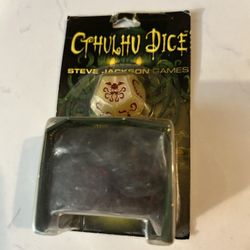 First Edition Cthulhu Dice 