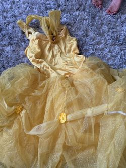 Princess Belle costume size Large in girls