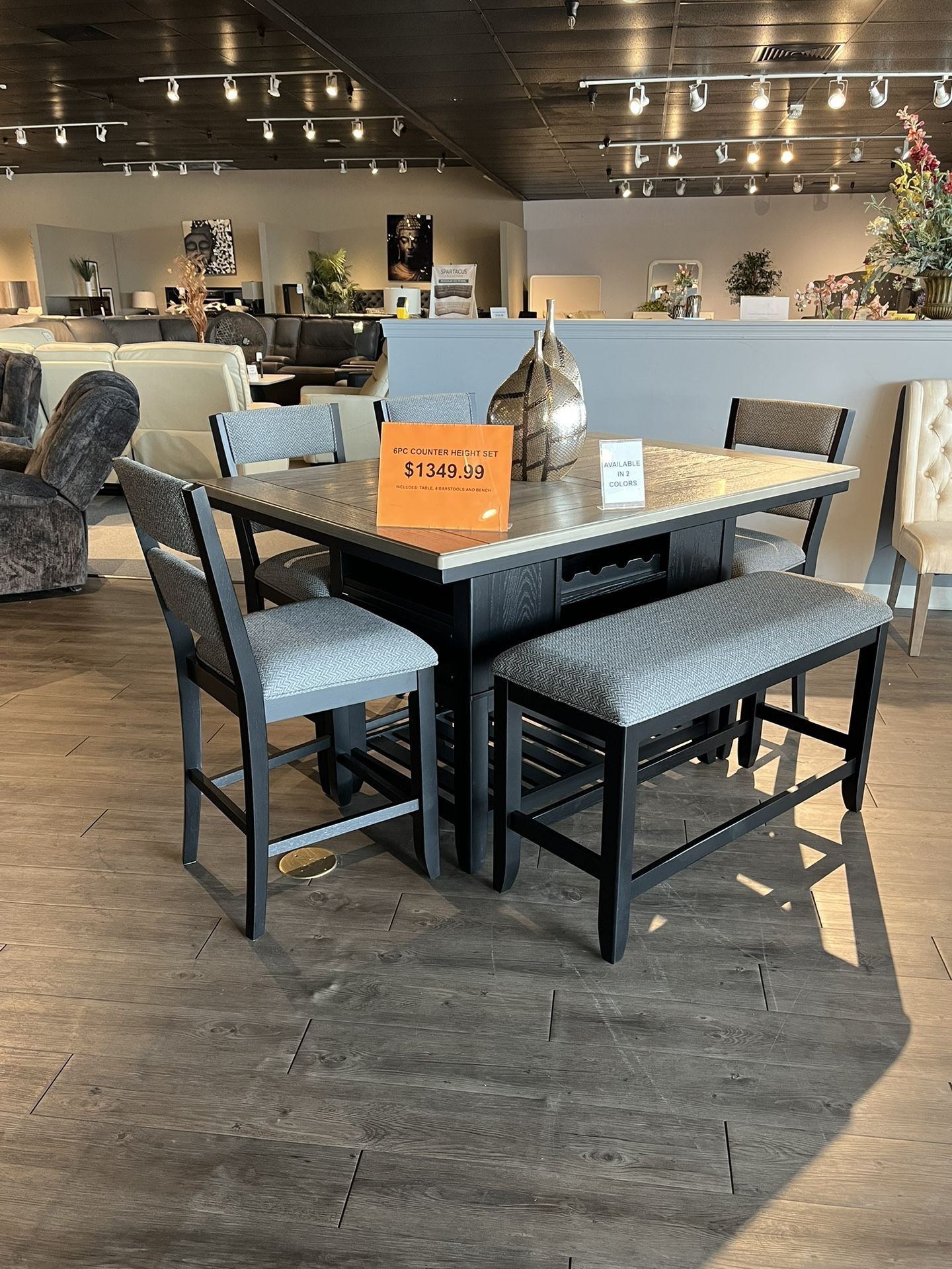 Table 4 Barstools And Bench