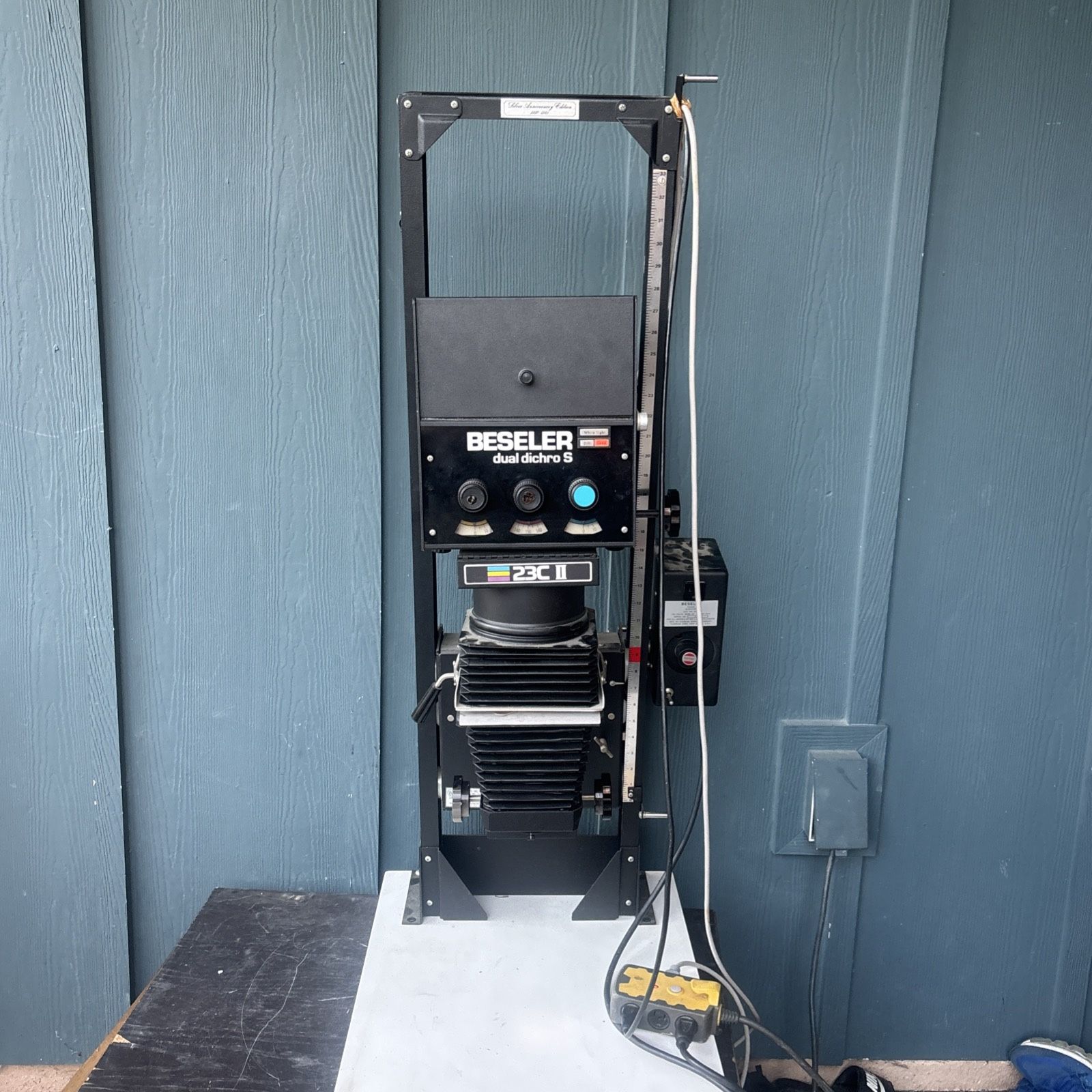 Beseler 23C II XL Enlarger w/ Dual Dichro S Colorhead Motorized Lift Darkroom