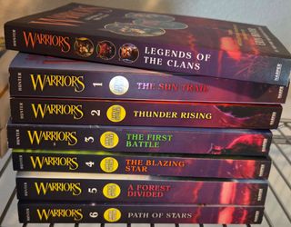 Warrior  Books set of 12