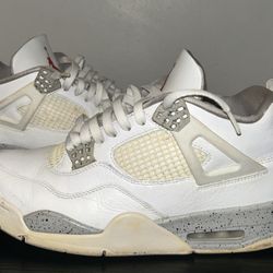 Jordan 4 White Oreo Size 10