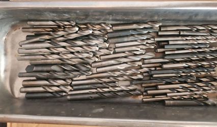 100 Drill Bits Cobalt and High Speed