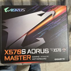 GIGABYTE X570S AORUS MASTER AM4 AMD X570 USB 3.0 ATX AMD Motherboard
