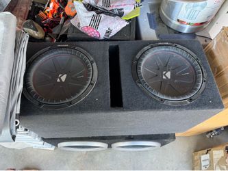 Kicker comp R subwoofers