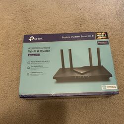 TP-Link Archer AX21 AX1800 Wireless Dual-Band Gigabit Router (Brand New in Plastic Wrap)  