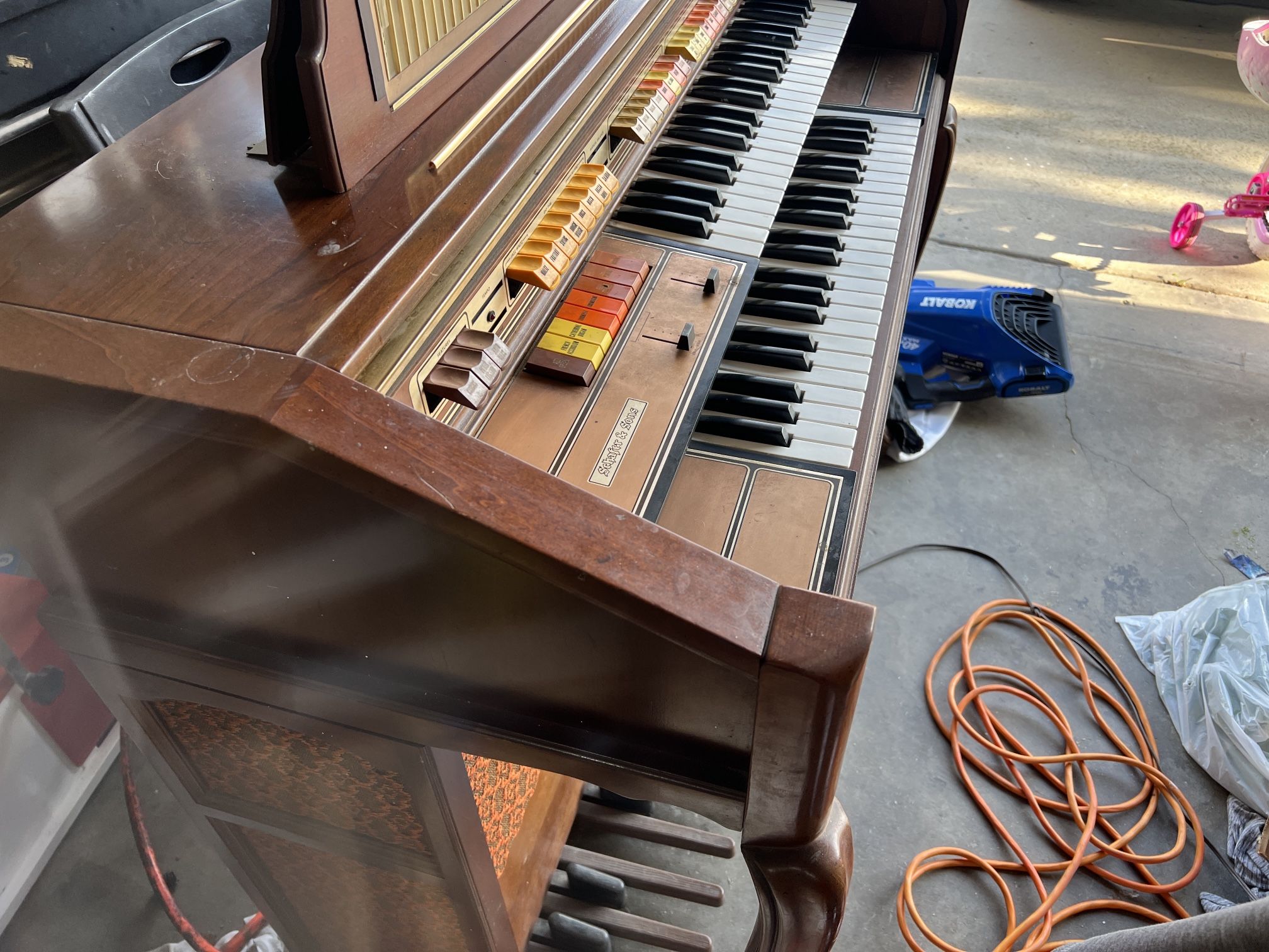 Schafer And Son Electric Organ Vintage 1st Edition for Sale in
