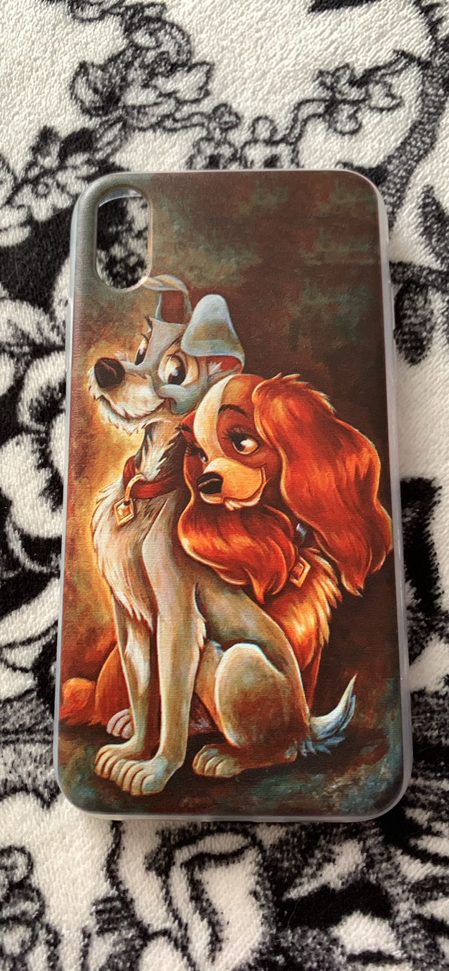 Lady and Tramp cartoon case for iPhone XR