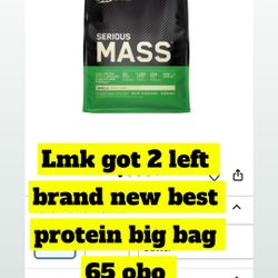 Protein ! After The Gym!! The Best Out There Brand New Big Bag!!