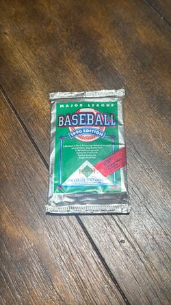 Baseball 1990 edition cards upper deck