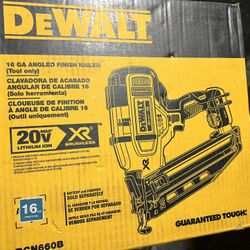 Dewalt 16 GA Angled Finish Nailer