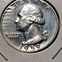 2--1959 Proof Quarters 