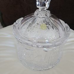 Nutcracker Ballet Glass Jar with Lid