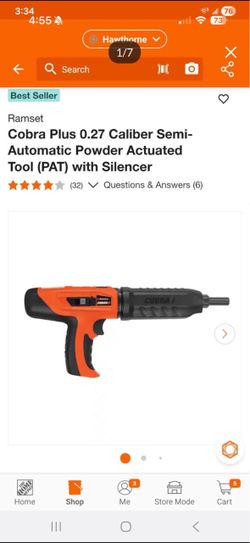Caliber Semi-Automatic Powder Tool
