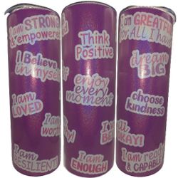 Affirmations Cup 20oz Tumbler