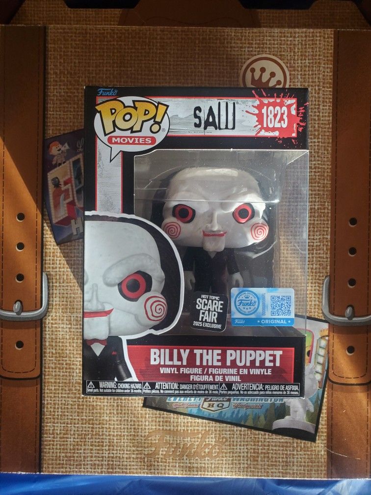 Billy The Puppet Funko Pop Scare Fair