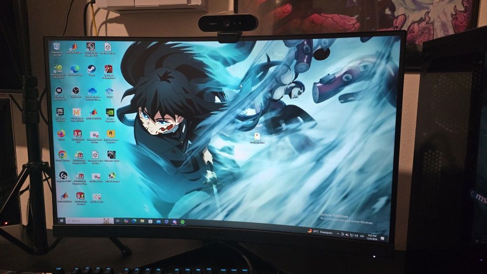 MSI Monitor Gaming Curve 27" 165 Hz 1080p