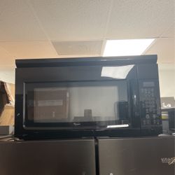Whirlpool Microwave Black 
