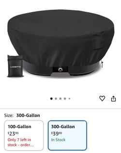 300 gallon stock tank cover