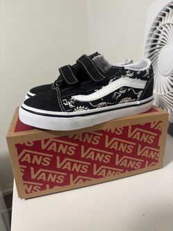 Toddler Black Dino Vans