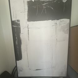 Large Black & White Art  