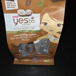 Brand New "Yes To Coconut" Ultra Hydrating For Dry Skin Mask