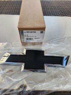 Black Chevrolet Grille Emblem